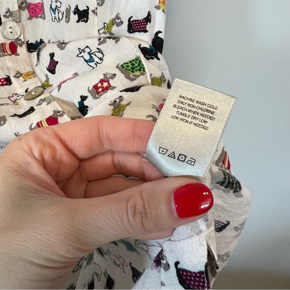 John Mark Novelty Scottie Dog Tank Top White 0X - Picture 7 of 10